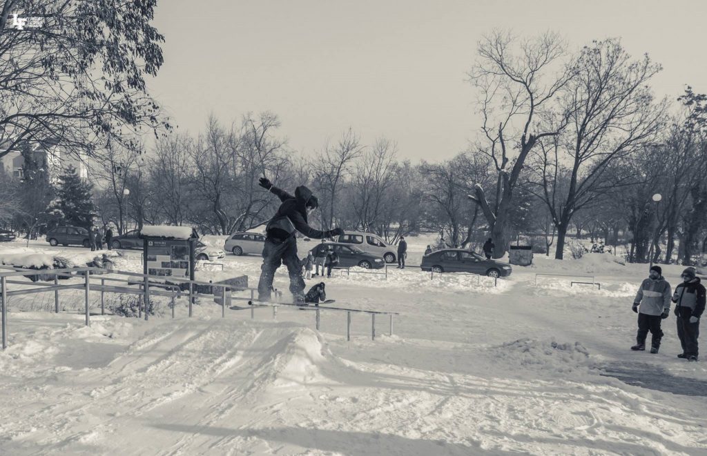 сноуборд, сняг, frontboardslide, пловдив, кюфтета, база, 